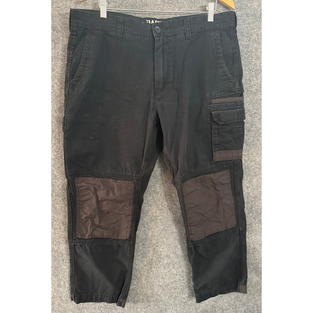 FXD Workwear Cargo Pants Black WP1S Size 38 Men's Durable Utility Work Pants